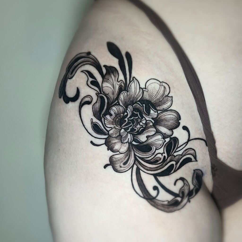 Flower Tattoo Guide: Ideas, Placement, and Meanings, image size:1024x1024